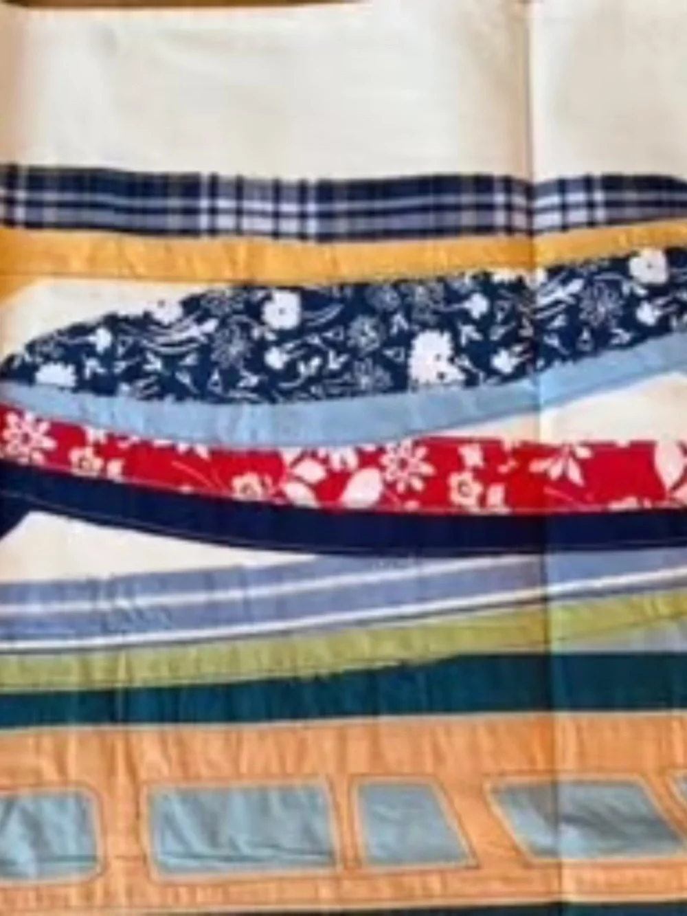Pottery Barn Kids Surf Wall Mural~Heavy Cotton Canvas~Vintage~Classic~